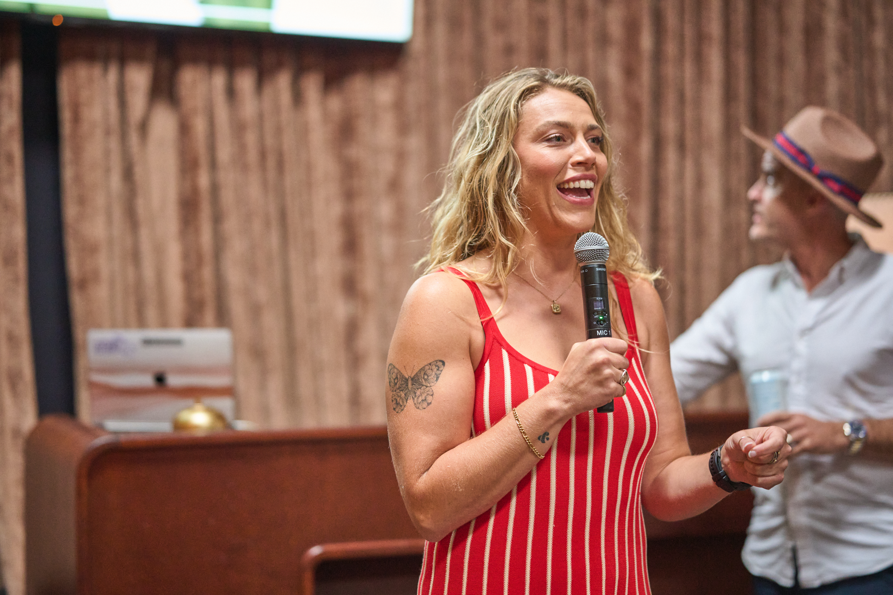Speaker engaging the Dealmakers community