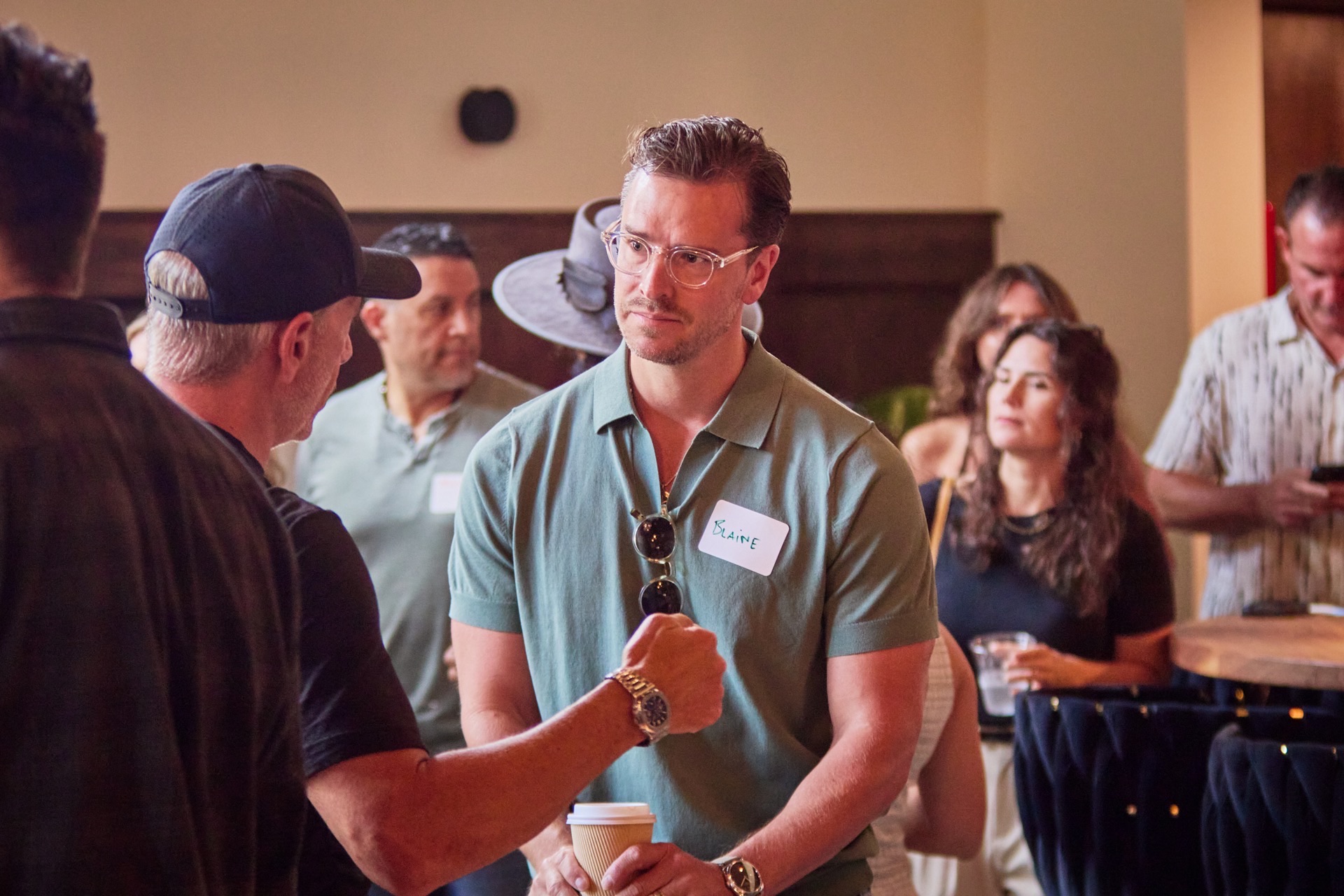 Members connecting between sessions